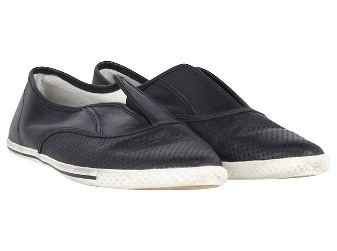 Sneakers Slip On Marc by Marc Jacobs in pelle nera Nero - vista 2