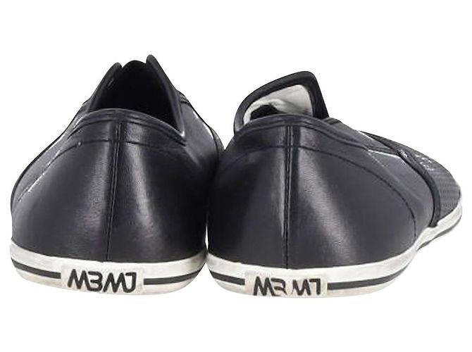 Sneakers Slip On Marc by Marc Jacobs in pelle nera Nero - vista 4