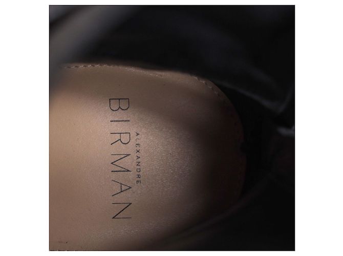 Alexandre Birman Lorraine Stivaletti Bow-Tie in camoscio nero - vista 8