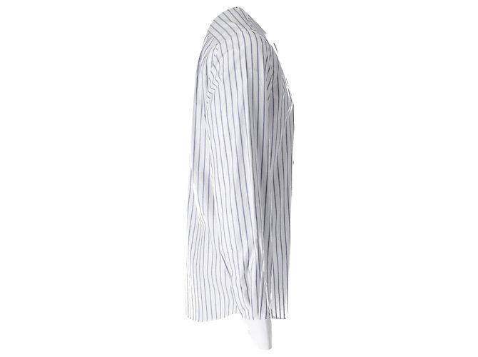 Camicia Button Down a righe Vivienne Westwood in cotone bianco - vista 2