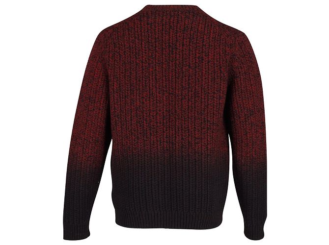 Burberry Grobstrickpullover aus mehrfarbiger Wolle - Ansicht 3