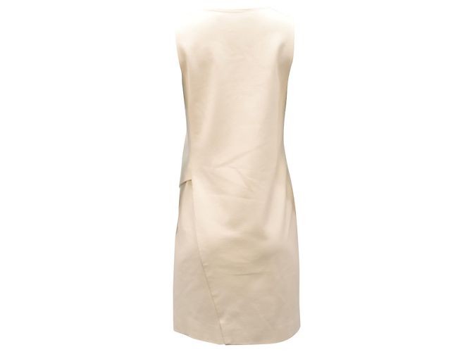 Vestido asimétrico de viscosa blanca de Diane Von Furstenberg Blanco - vista 2