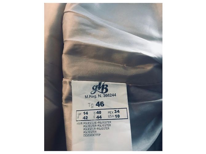 Autre Marque Charaktervolles Blumenkleid Hellgrün - Ansicht 4