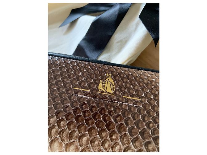 Cartera larga con cremallera LANVIN Python - vista 5