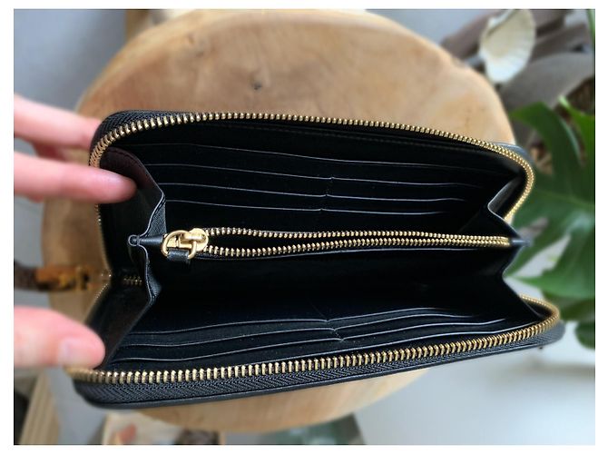 Cartera larga con cremallera LANVIN Python - vista 6