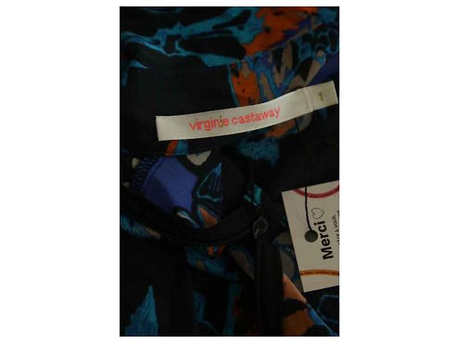 Virginie Castaway Kleid 36 Blau - Ansicht 5