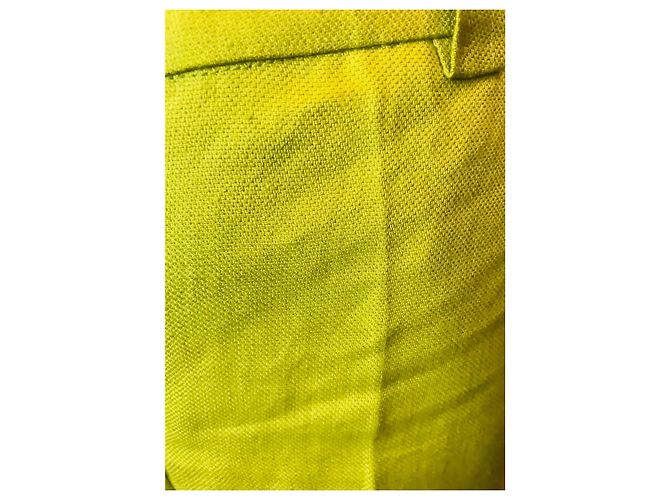 Bermudas lino Hod Verde oliva - vista 2