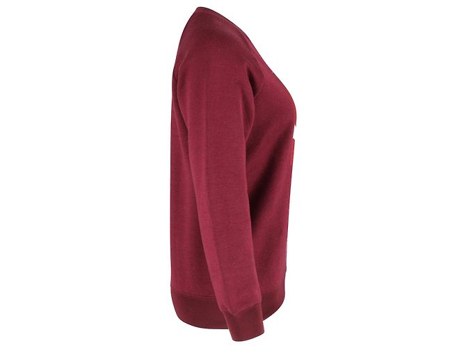 Marc Jacobs Sweatshirt mit Coca-Cola-Motiv aus burgunderfarbenem Tencel Rot Bordeaux - Ansicht 2