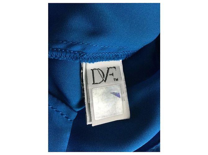 Diane Von Furstenberg Vestido DvF Apona de seda en azul real - vista 4
