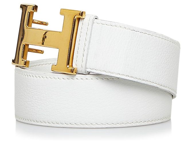 Constance Hermès Hermes Cintura Costanza Bianca Bianco - vista 2