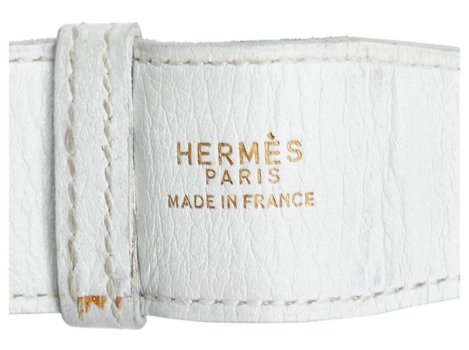 Constance Hermès Hermes Cintura Costanza Bianca Bianco - vista 4