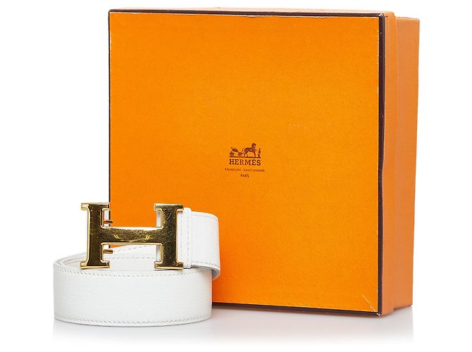 Constance Hermès Hermes Cintura Costanza Bianca Bianco - vista 9