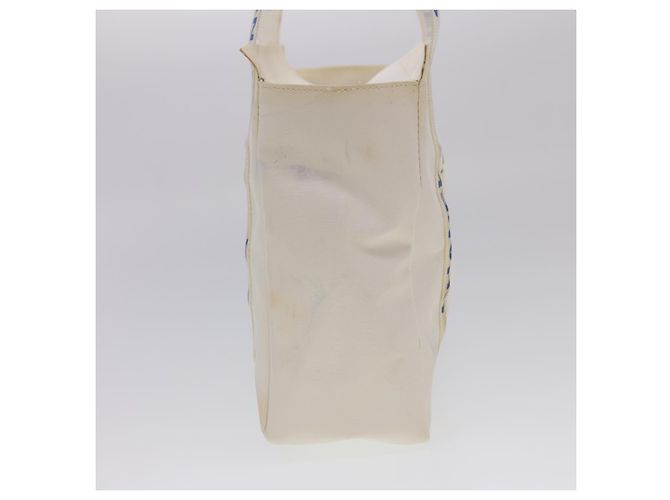 CHANEL Borsa a tracolla Nylon Bianco CC Auth bs4932 - vista 5