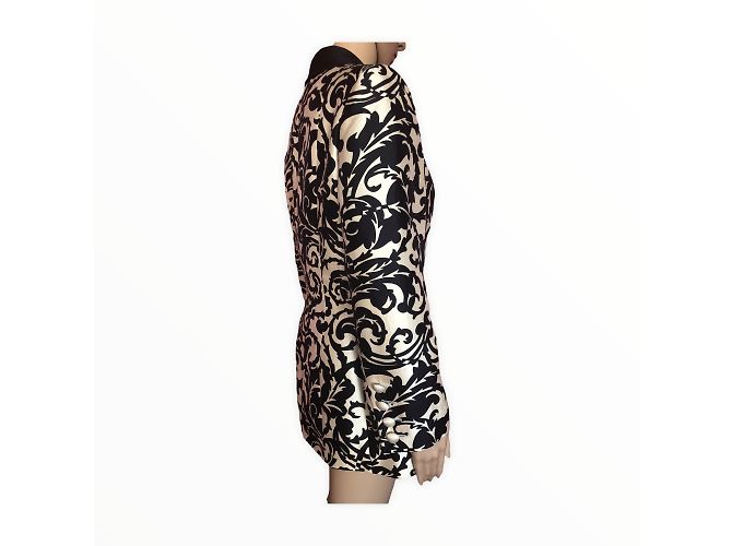 JACQUES FATH Jacken T.fr 38 Silk Schwarz - Ansicht 6