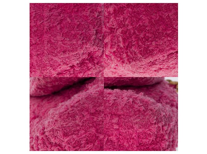 Borsa CHANEL Chanel 19 in tweed rosa - 101204 - vista 10