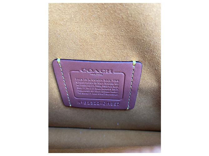 Borsa a tracolla Coach Tabby 26 in pelle crema - vista 8