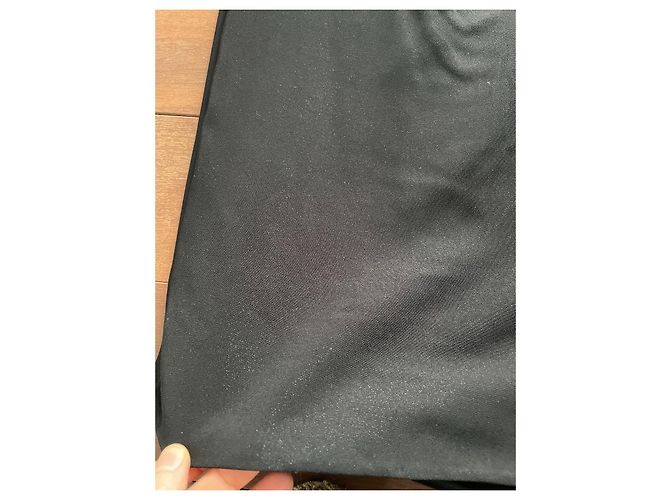 Vestido Balenciaga negro asimétrico drapeado - vista 5