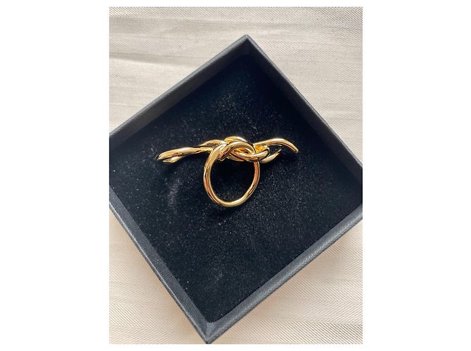 Autre Marque ArtdeNouer SCALE VI Ring vergoldet Größe 50 Golden Gold hardware - Ansicht 2