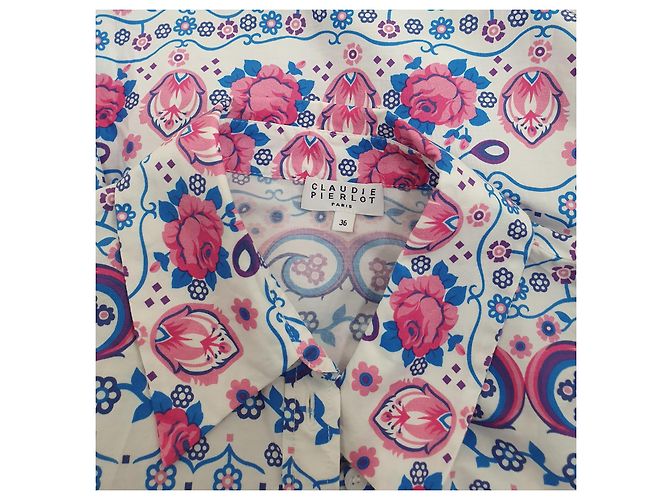 Vestido de algodón Claudie Pierlot Talla 36 Multicolor - vista 5