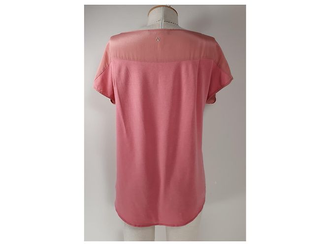 Camicetta di seta rosa Weekend Max Mara Taglia M - vista 3