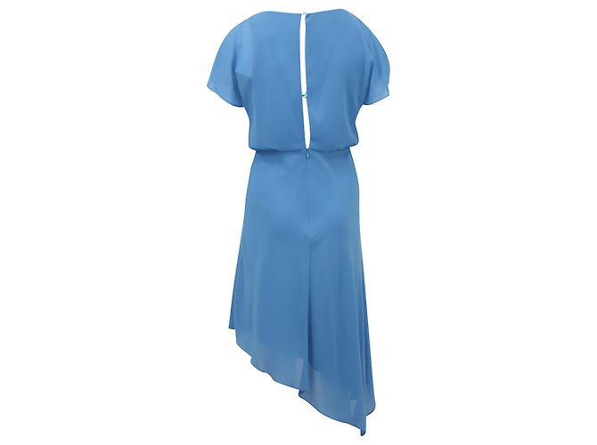 Robe Asymétrique Iris & Ink en Polyester Bleu - vue 7