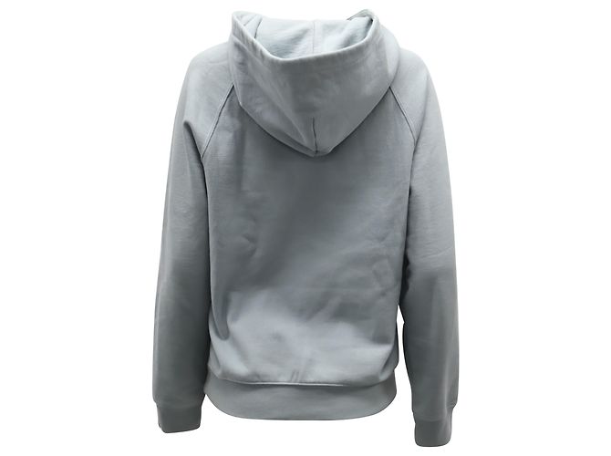 Frame Denim Felpa con cappuccio Frame Quarter Zip in cotone menta Verde - vista 2