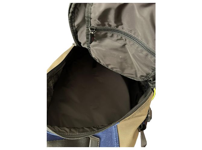 Zaino Moncler Gilles in nylon taupe - vista 8