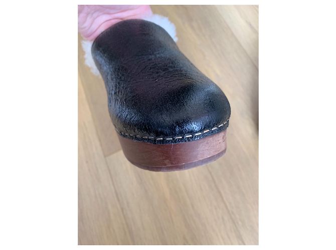 Chanel zuecos Negro - vista 9