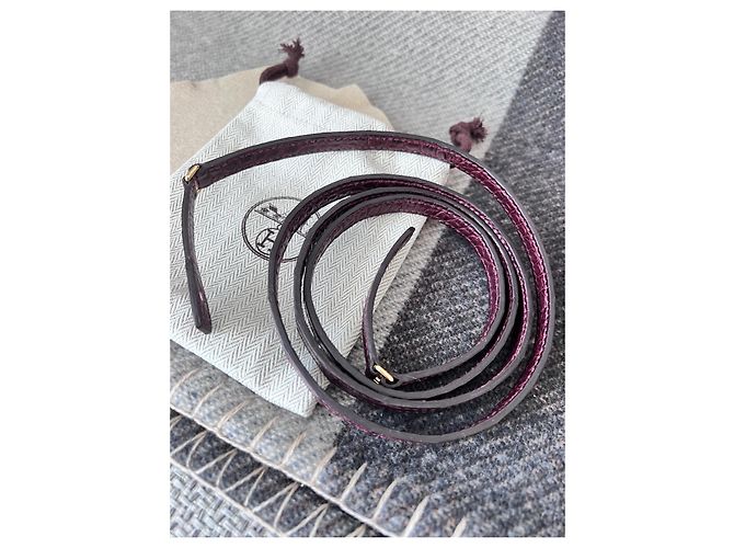 Constance Hermès Clutch-Taschen Bordeaux - Ansicht 7