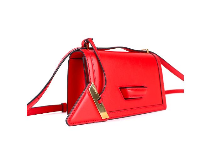 LOEWE - Bolsa de hombro Barcelona Roja - vista 6