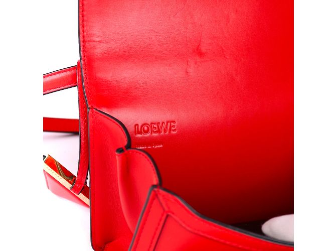 LOEWE - Bolsa de hombro Barcelona Roja - vista 9