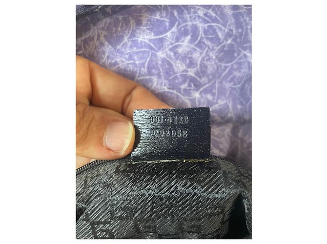 Borsa Gucci Hobo in pelle nera Jackie Nero - vista 8