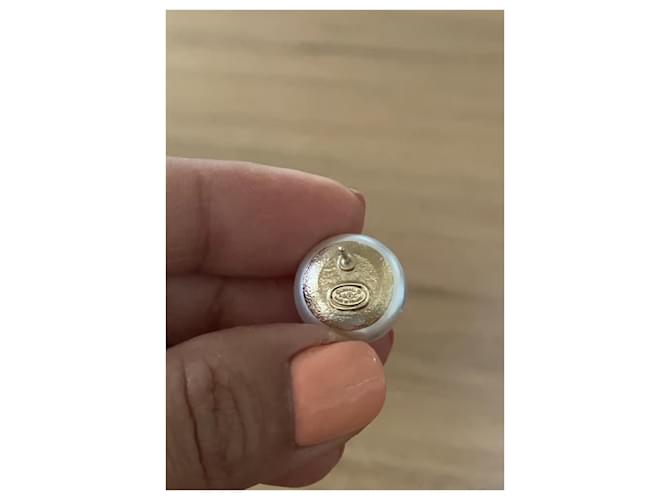 Orecchini Chanel in perle e cristalli Swarovski - vista 5