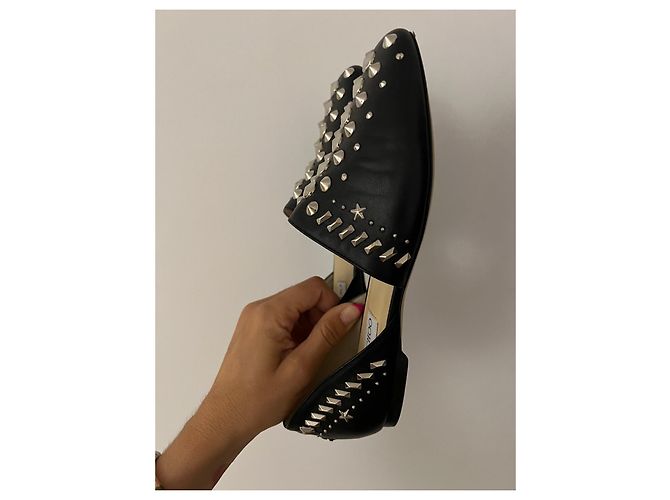 ballerina mocassino jimmy choo Nero - vista 3