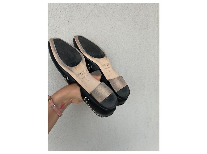 ballerina mocassino jimmy choo Nero - vista 7