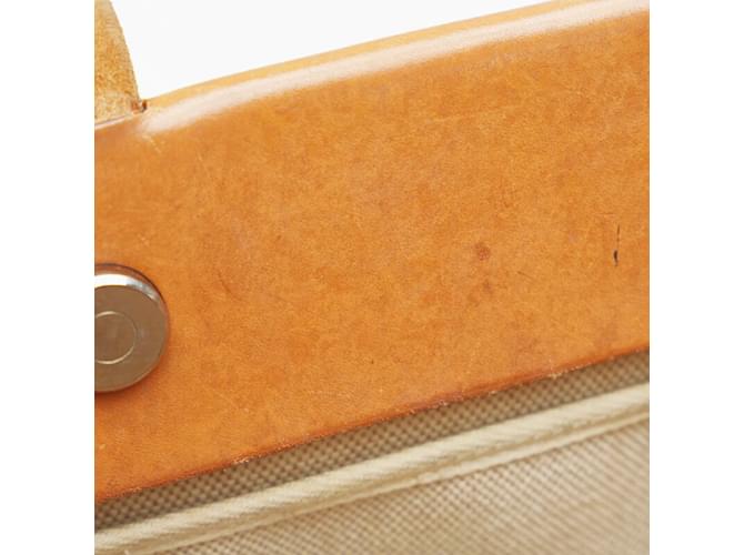 Hermès Toile Herbag Cabas MM Beige - vista 6