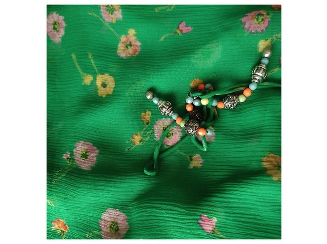 Top floral de The Kooples Verde - vista 3