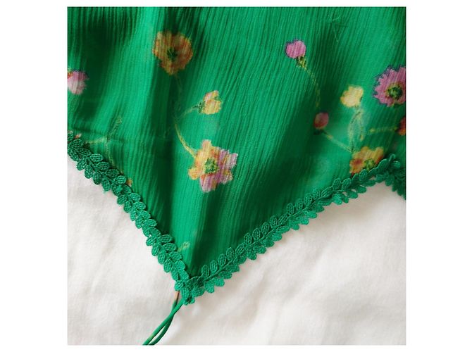 Top floral de The Kooples Verde - vista 6