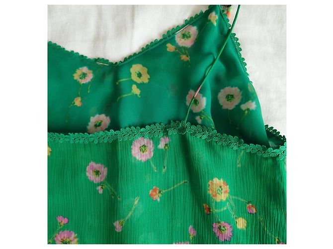 Top floral de The Kooples Verde - vista 8