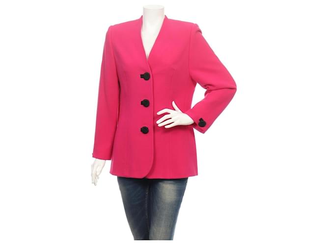 Blazer Givenchy de lana rosa - vista 8