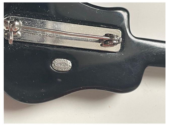 Chanel Pins & Broschen Schwarz Blau - Ansicht 4