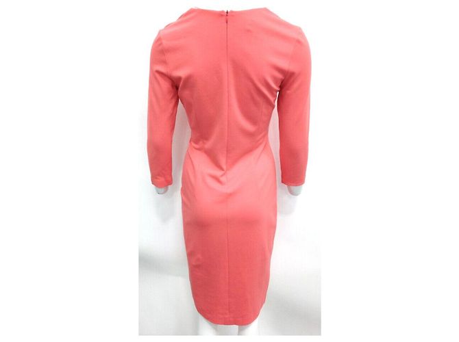 Vestido Escada coral de viscosa - vista 4