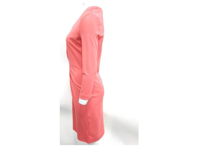 Vestido Escada coral de viscosa - vista 5