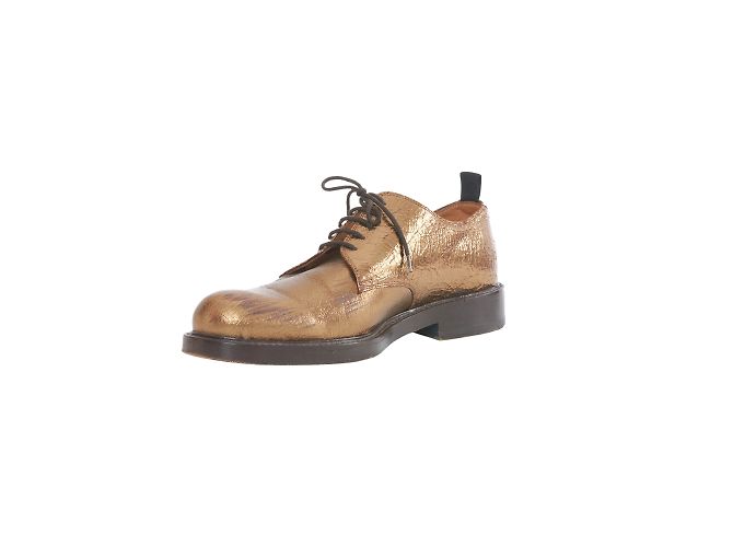 Marc Jacobs Leder-Schnürschuhe Golden - Ansicht 2