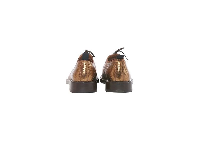 Marc Jacobs Leder-Schnürschuhe Golden - Ansicht 4