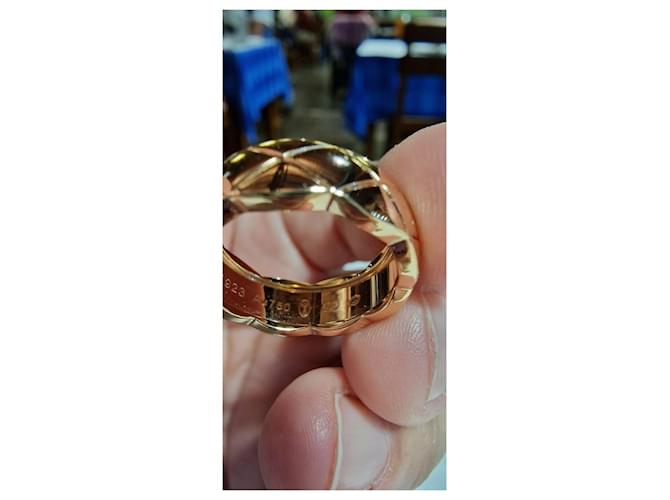 Anello Chanel Coco Crush in oro giallo D'oro - vista 4