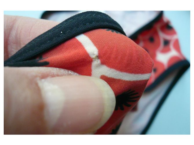 Hermès HERMES Costume due pezzi Coquelicot BE T40 fr Multicolore - vista 5