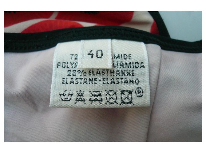 Hermès HERMES Costume due pezzi Coquelicot BE T40 fr Multicolore - vista 7