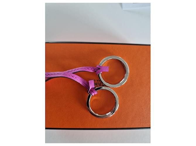 Hermès collana di campana Rosa - vista 2