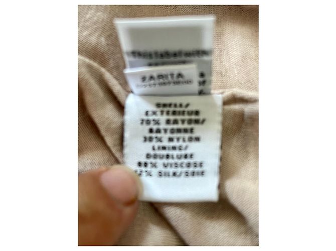Diane Von Furstenberg Vestido nude de encaje de DvF Zarita Carne - vista 5